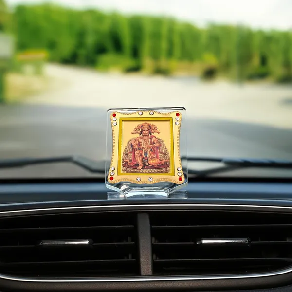 Panchmukhi_Hanuman_Gold_Plated_Frame_Idol_For_Car_Dashboard,_Home_Temple,_Office_Desk_&_Pooja