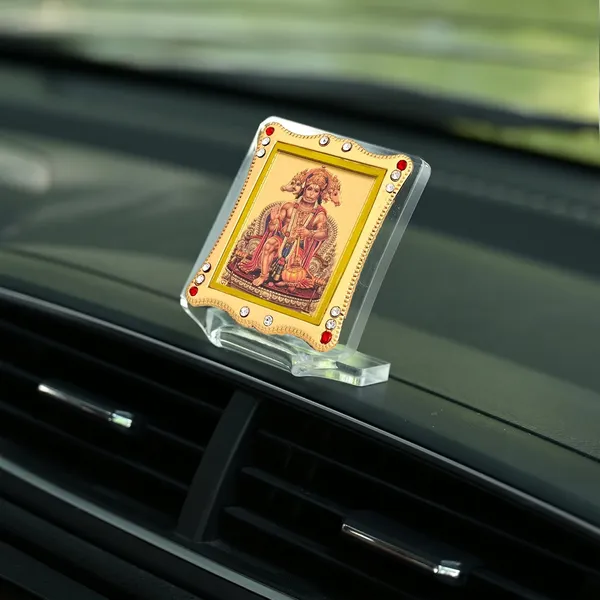Panchmukhi_Hanuman_Gold_Plated_Frame_Idol_For_Car_Dashboard,_Home_Temple,_Office_Desk_&_Pooja