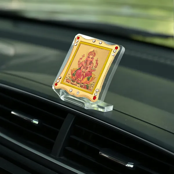 Ganesha_Gold_Plated_Frame_Idol_For_Car_Dashboard,_Home_Temple,_Office_Desk_&_Pooja