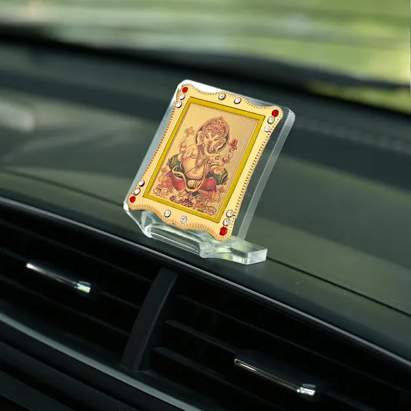 Lord_Ganesha_Gold_Plated_Frame_Idol_For_Car_Dashboard,_Home_Temple,_Office_Desk_&_Pooja