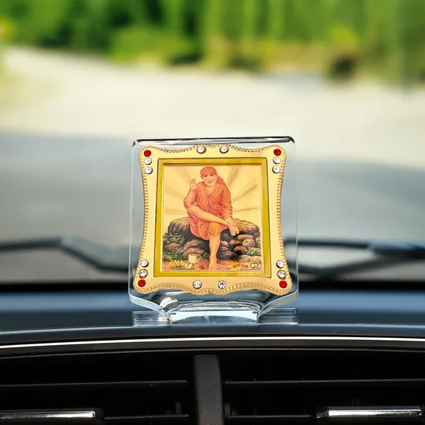 Sai_Baba_Gold_Plated_Frame_Idol_For_Car_Dashboard,_Home_Temple,_Office_Desk_&_Pooja