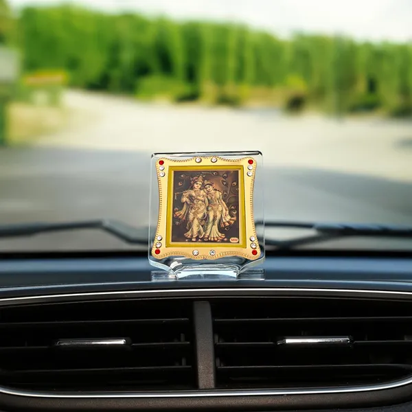 Radha_Krishna_Gold_Plated_Frame_Idol_For_Car_Dashboard,_Home_Temple,_Office_Desk_&_Pooja