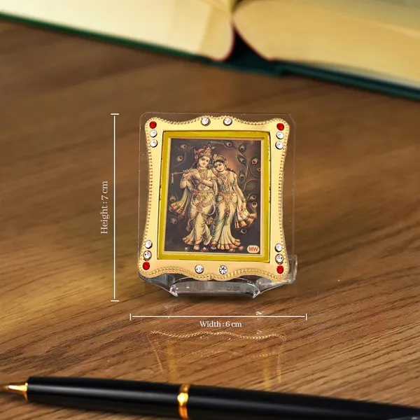 Radha_Krishna_Gold_Plated_Frame_Idol_For_Car_Dashboard,_Home_Temple,_Office_Desk_&_Pooja