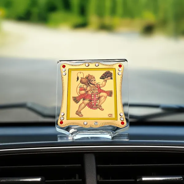 Hanuman_Ji_Gold_Plated_Frame_Idol_For_Car_Dashboard,_Home_Temple,_Office_Desk_&_Pooja