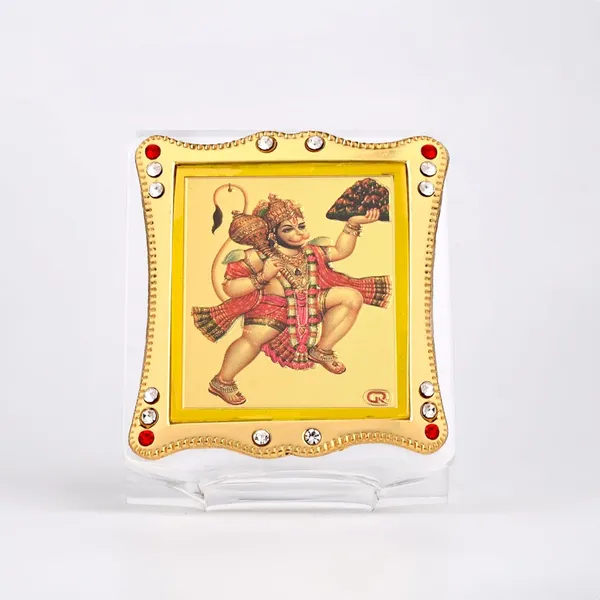 Hanuman_Ji_Gold_Plated_Frame_Idol_For_Car_Dashboard,_Home_Temple,_Office_Desk_&_Pooja