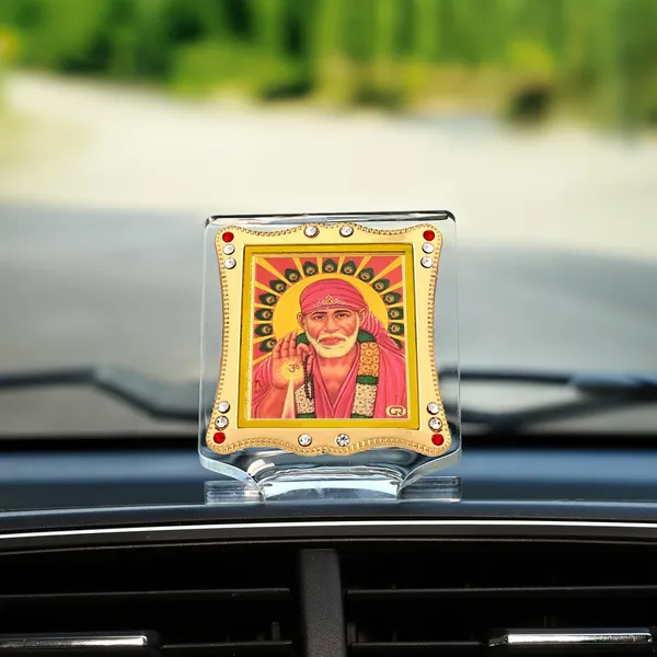 Sai_Baba_Gold_Plated_Frame_Idol_For_Car_Dashboard,_Home_Temple,_Office_Desk_&_Pooja