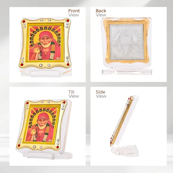 Sai_Baba_Gold_Plated_Frame_Idol_For_Car_Dashboard,_Home_Temple,_Office_Desk_&_Pooja