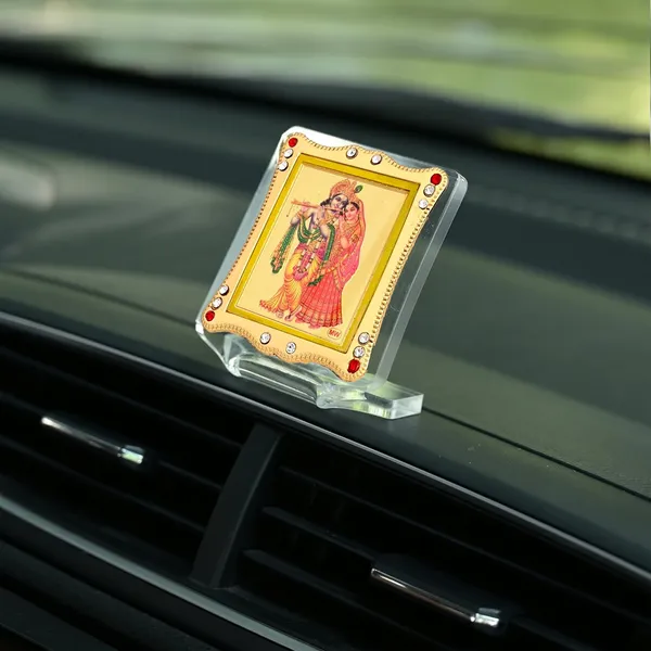 Radha_Krishna_Gold_Plated_Frame_Idol_For_Car_Dashboard,_Home_Temple,_Office_Desk_&_Pooja