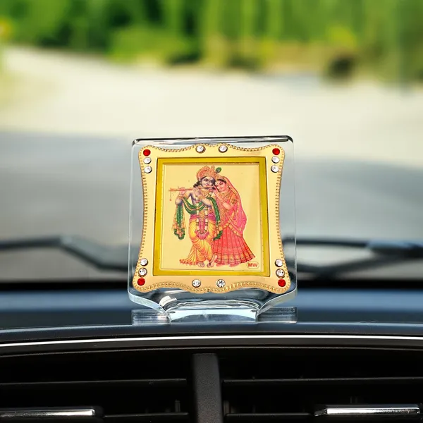 Radha_Krishna_Gold_Plated_Frame_Idol_For_Car_Dashboard,_Home_Temple,_Office_Desk_&_Pooja