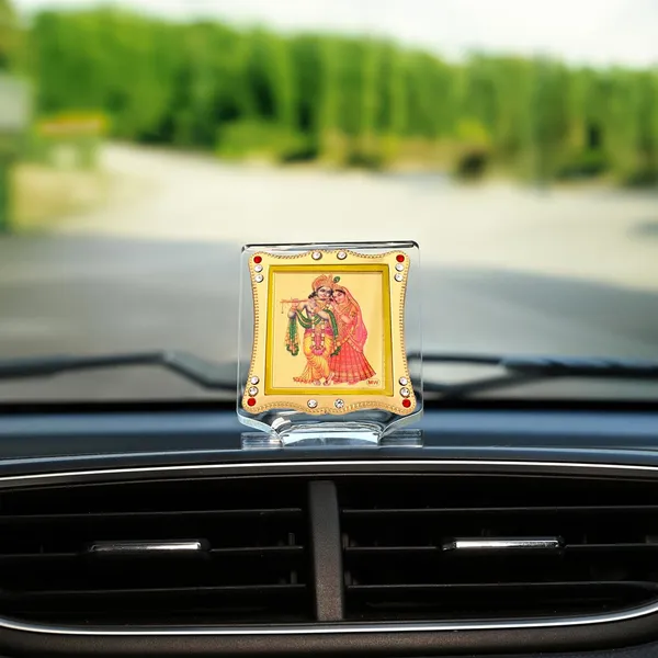 Radha_Krishna_Gold_Plated_Frame_Idol_For_Car_Dashboard,_Home_Temple,_Office_Desk_&_Pooja