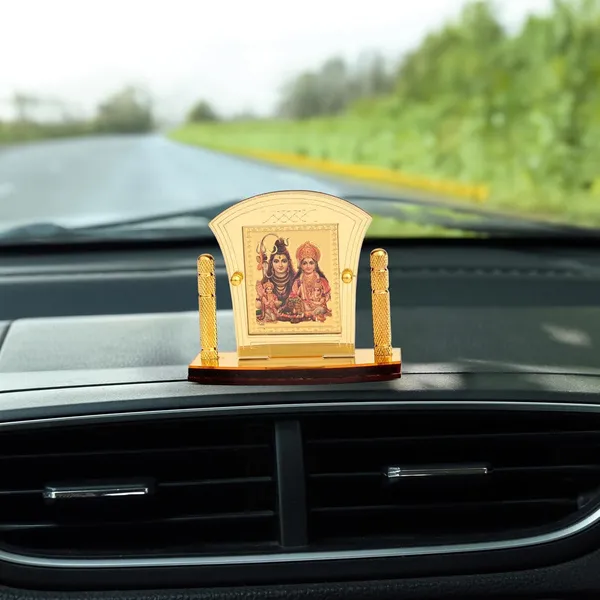 Lord_Shiv_Parivar_Shiva_Parvati,_Ganesh_&_Kartikeya_Gold_Plated_Temple_Shaped_Idol_For_Car_Dashboard,_Home_Temple,_Office_Desk_&_Pooja