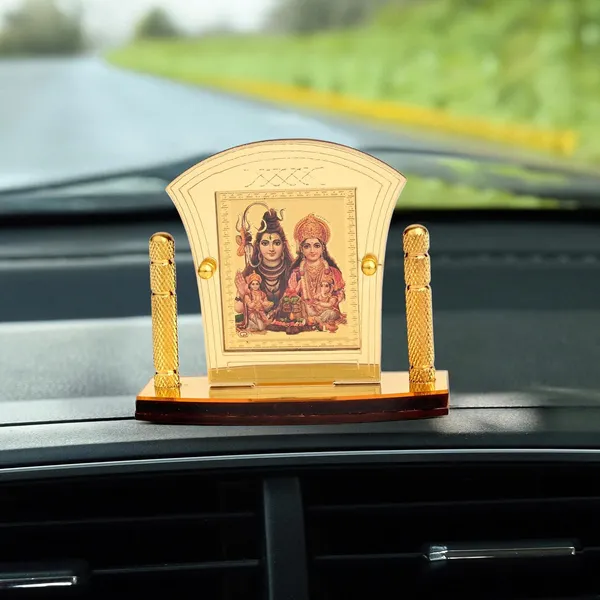 Lord_Shiv_Parivar_Shiva_Parvati,_Ganesh_&_Kartikeya_Gold_Plated_Temple_Shaped_Idol_For_Car_Dashboard,_Home_Temple,_Office_Desk_&_Pooja