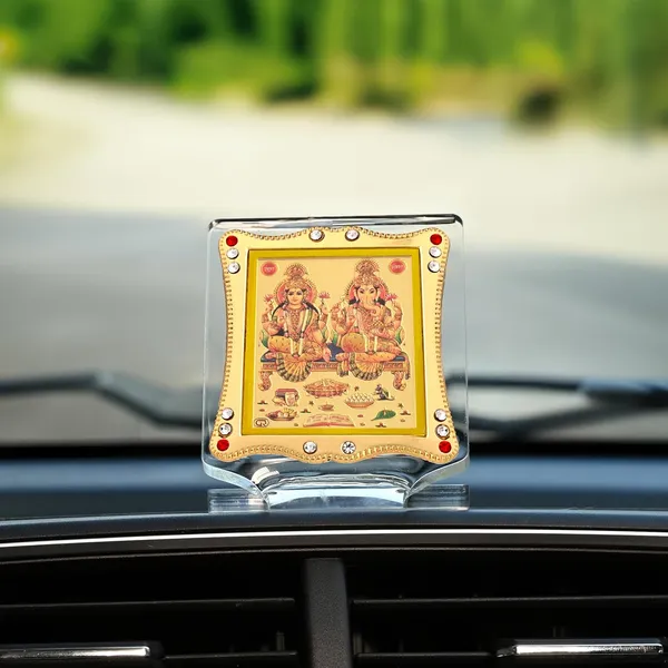 Lakshmi_Ganesh_Gold_Plated_Frame_Idol_For_Car_Dashboard,_Home_Temple,_Office_Desk_&_Pooja