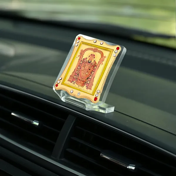 Shree_Bala_Ji_Gold_Plated_Frame_Idol_For_Car_Dashboard,_Home_Temple,_Office_Desk_&_Pooja