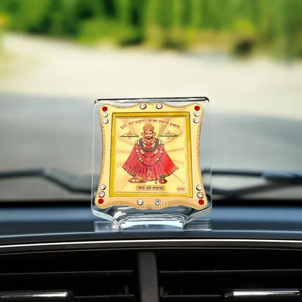 Khatu_Sham_Gold_Plated_Frame_Idol_For_Car_Dashboard,_Home_Temple,_Office_Desk_&_Pooja