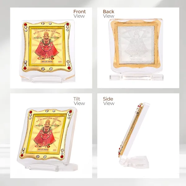 Khatu_Sham_Gold_Plated_Frame_Idol_For_Car_Dashboard,_Home_Temple,_Office_Desk_&_Pooja