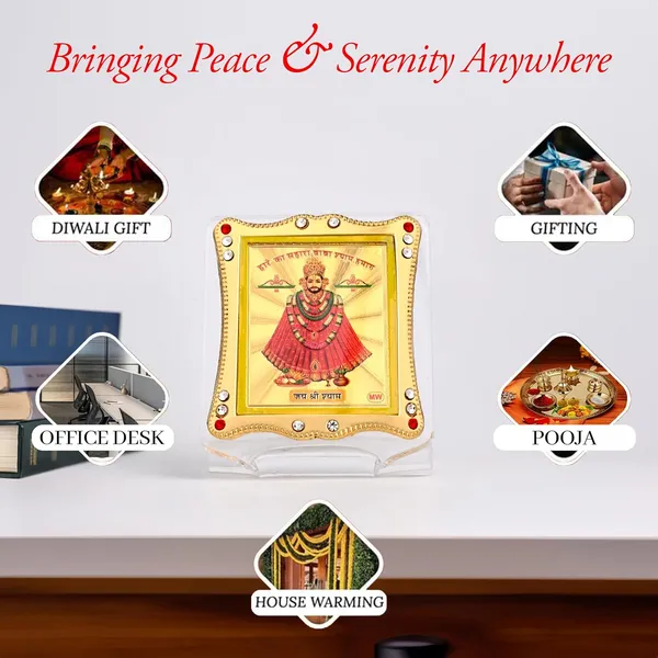 Khatu_Sham_Gold_Plated_Frame_Idol_For_Car_Dashboard,_Home_Temple,_Office_Desk_&_Pooja