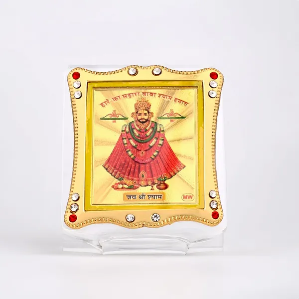 Khatu_Sham_Gold_Plated_Frame_Idol_For_Car_Dashboard,_Home_Temple,_Office_Desk_&_Pooja