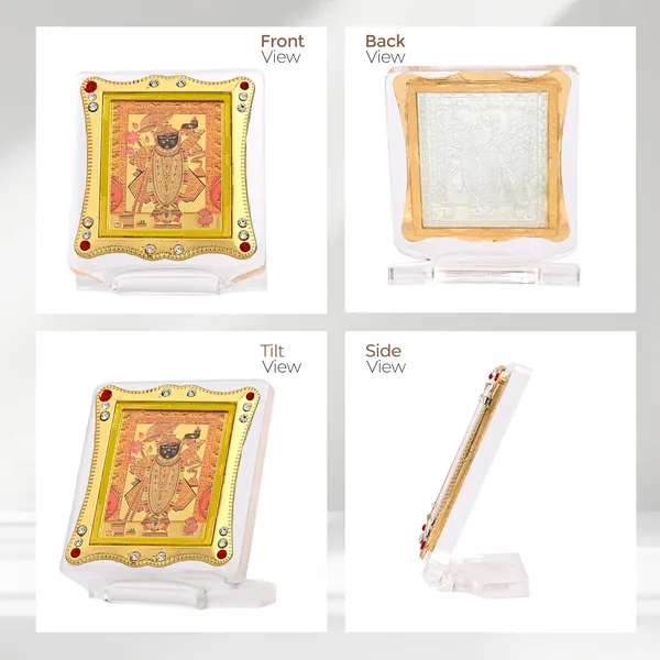 Shrinath_Ji_(Krishna)_Gold_Plated_Frame_Idol_For_Car_Dashboard,_Home_Temple,_Office_Desk_&_Pooja