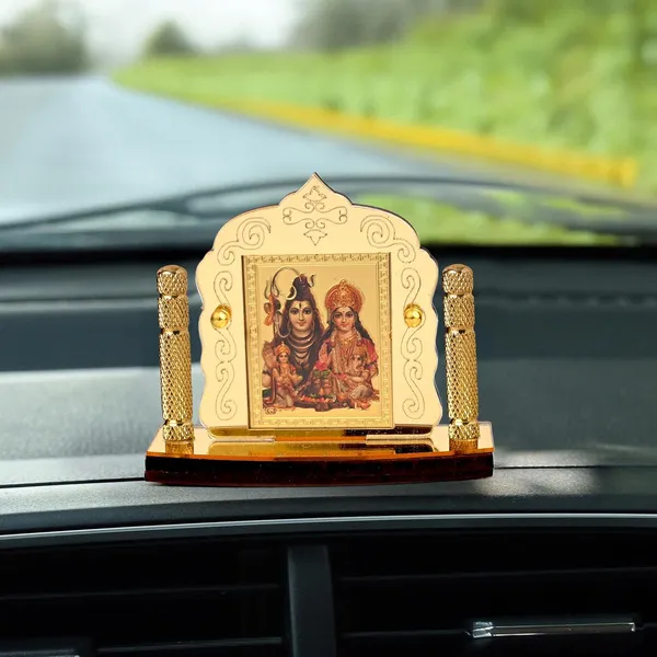Shiv_Parivar_Gold_Plated_Temple_Shaped_Idol_For_Car_Dashboard,_Home_Temple,_Office_Desk_&_Pooja