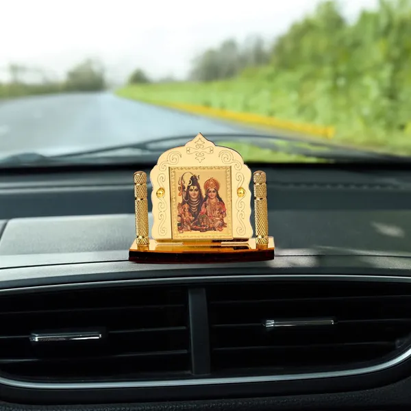 Shiv_Parivar_Gold_Plated_Temple_Shaped_Idol_For_Car_Dashboard,_Home_Temple,_Office_Desk_&_Pooja