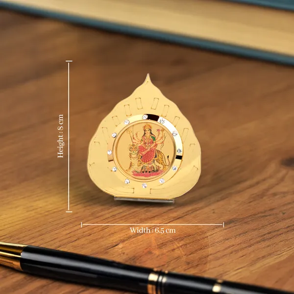Maa_Durga_Leaf_Idol_for_Car_Dashboard,_Home_Temple,_Office_Desk_&_Pooja