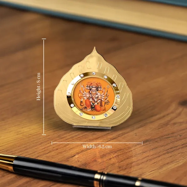 Panch_Mukhi_Hanuman_Ji_Leaf_Idol_for_Car_Dashboard,_Home_Temple,_Office_Desk_&_Pooja