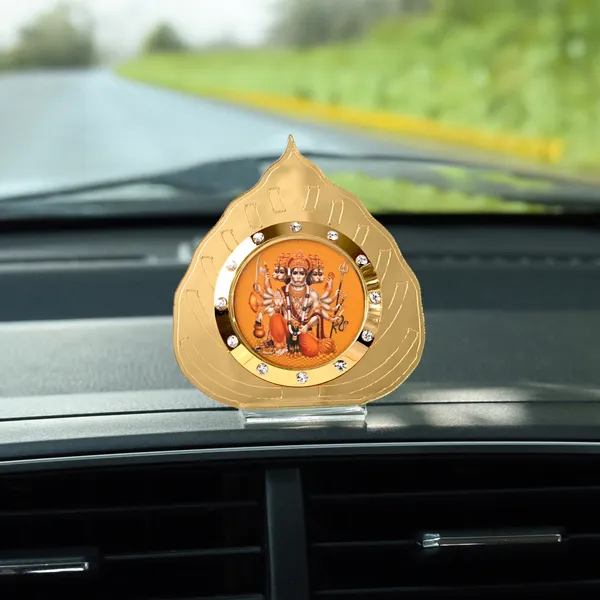 Panch_Mukhi_Hanuman_Ji_Leaf_Idol_for_Car_Dashboard,_Home_Temple,_Office_Desk_&_Pooja
