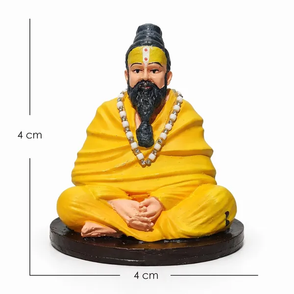 Premanand_Maharaj_Idol_Resin_Statue_for_Car_Dashboard_Home_Temple_Pooja_Room_Decor_Hand_Painted_Spiritual_Guru_Murti_for_Meditation_Space_Religious_Gift_Yellow_Saffron_Robe