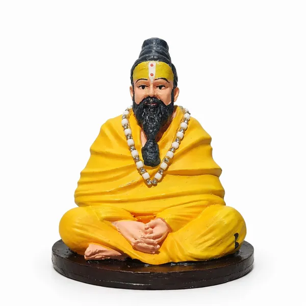 Premanand_Maharaj_Idol_Resin_Statue_for_Car_Dashboard_Home_Temple_Pooja_Room_Decor_Hand_Painted_Spiritual_Guru_Murti_for_Meditation_Space_Religious_Gift_Yellow_Saffron_Robe
