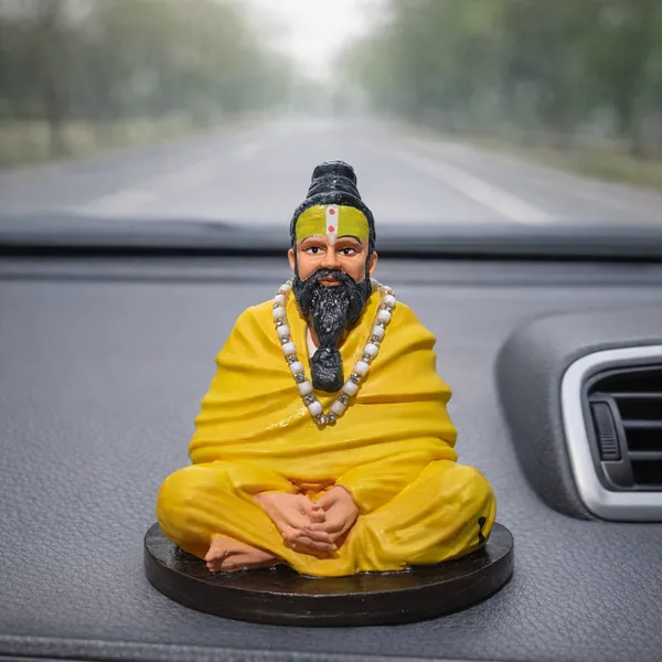 Premanand_Maharaj_Idol_Resin_Statue_for_Car_Dashboard_Home_Temple_Pooja_Room_Decor_Hand_Painted_Spiritual_Guru_Murti_for_Meditation_Space_Religious_Gift_Yellow_Saffron_Robe