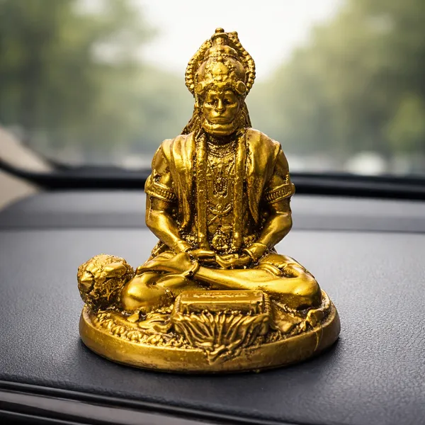 Meditating_Hanuman_Idol_Golden_Resin_Statue_|_Bajrangbali_Murti_for_Car_Dashboard,_Home_Temple_&_Pooja_Room_|_Dhyan_Mudra_Hanuman_Statue_for_Vastu,_Meditation_&_Religious_Gift_(8.5_cm)