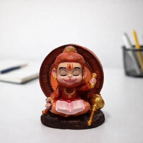 Bal_Reading_Hanuman_Idol_|_Child_Hanuman_Reading_Holy_Book_with_Gada_|_Hindu_God_Murti_for_Car_Dashboard,_Home_Temple,_Puja_D�cor,_Office_Desk_&_Gift_Item