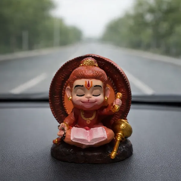 Bal_Reading_Hanuman_Idol_|_Child_Hanuman_Reading_Holy_Book_with_Gada_|_Hindu_God_Murti_for_Car_Dashboard,_Home_Temple,_Puja_D�cor,_Office_Desk_&_Gift_Item