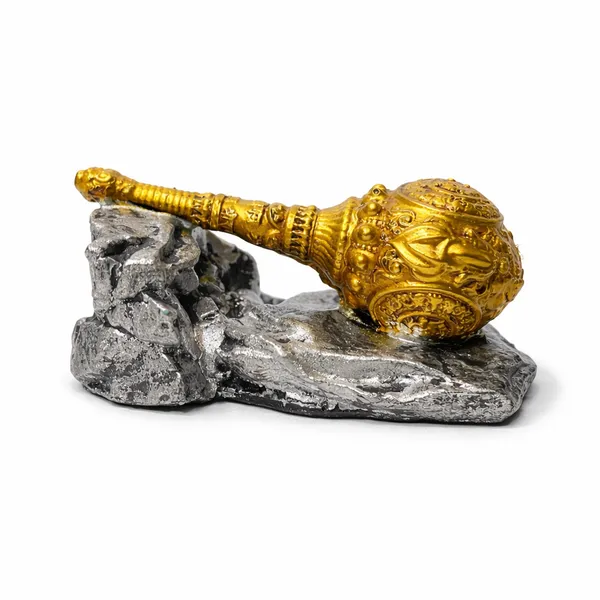 Decorative_Gadda_Mace_for_Car_Dashboard,_Pooja_&_Mandir_|_Lord_Hanuman_Gada_Showpiece_|_Antique_Gold_Resin_Hindu_Religious_Home_D�cor_|_Tabletop_Spiritual_Gift_10_cm