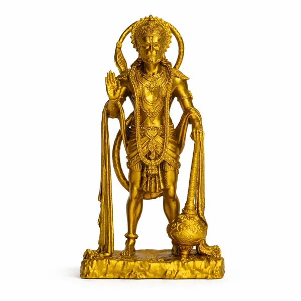 Standing_Lord_Hanuman_Idol_Golden_Antique_Finish_|_Bajrangbali_Murti_with_Gada_&_Blessing_Hand_|_Pooja_Mandir_Idol_for_Car_Dashboard,_Home_Temple,_Office_Desk_&_Religious_Gift