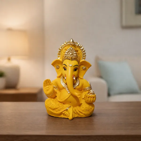 Lord_Ganesha_Idol_Yellow_with_Golden_Accents_|_Small_Ganpati_Murti_for_Car_Dashboard,_Home_Temple_Decor,_Office_Desk_&_Car_Dashboard_|_Hindu_God_Idol_for_Ganesh_Chaturthi_&_Diwali_Gift