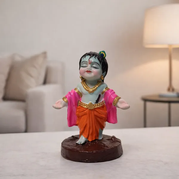 Bal_Krishna_(Standing)_Idol_for_Home_Temple_|_Laddu_Gopal_Murti_|_Hand-Painted_Krishna_Statue_for_Pooja,_Mandir_D�cor_&_Janmashtami_Decoration_|_Hindu_God_Idol_(10_cm)