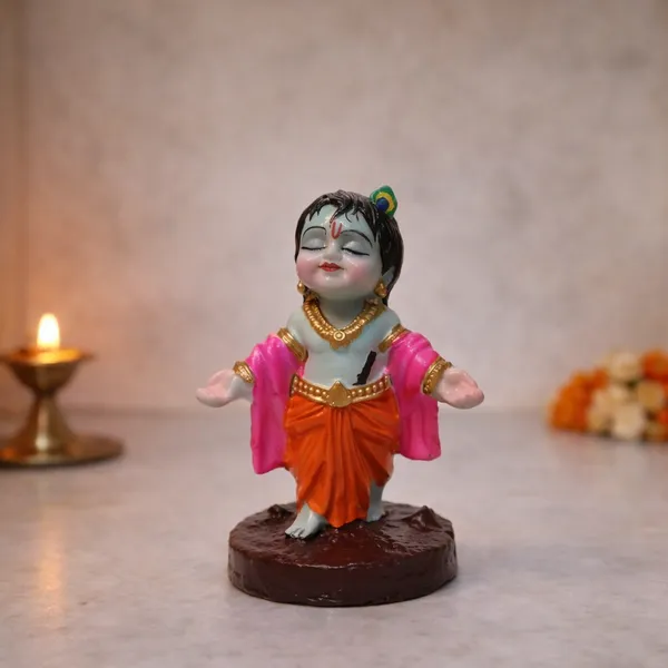 Bal_Krishna_(Standing)_Idol_for_Home_Temple_|_Laddu_Gopal_Murti_|_Hand-Painted_Krishna_Statue_for_Pooja,_Mandir_D�cor_&_Janmashtami_Decoration_|_Hindu_God_Idol_(10_cm)