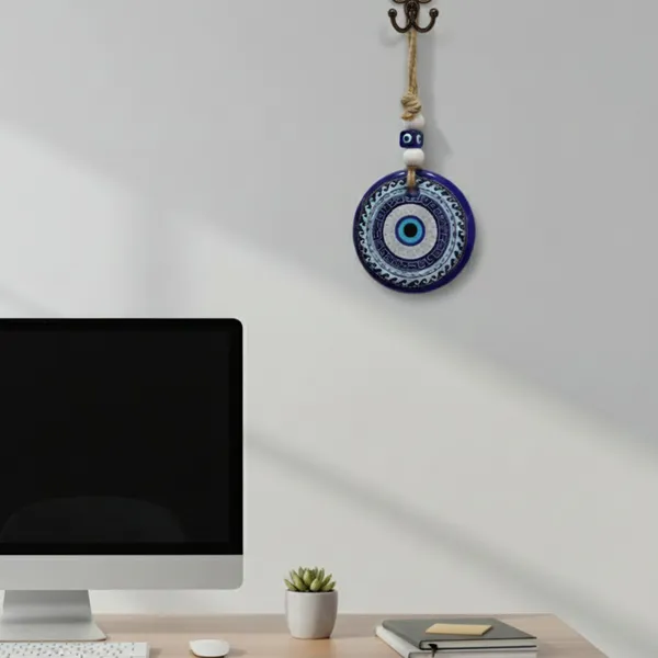Evil_Eye_Hanging_Mandala_Art_Wall_D�cor_for_Car_Dashboard_Rear_Mirror,_Home_&_Door_|_Nazar_Battu_Protection_Charm_|_Blue_Evil_Eye_Mandala_Vastu_Wall_Hanging_|_Spiritual_Home_D�cor_Gift_|_24.5_cm