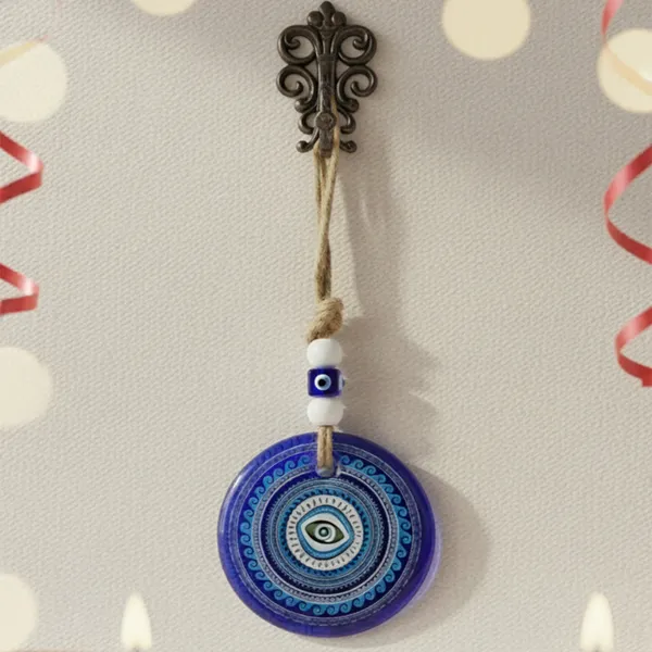Evil_Eye_Hanging_Mandala_Art_for_Car_Dashboard_Rear_Mirror,_Home_&_Door_D�cor_|_Blue_Nazar_Battu_Wall_Hanging_with_Jute_Rope_|_Vastu_&_Spiritual_Decorative_Glass_Hanging_for_Entrance,_Living_Room,_Office_(24.5_cm)