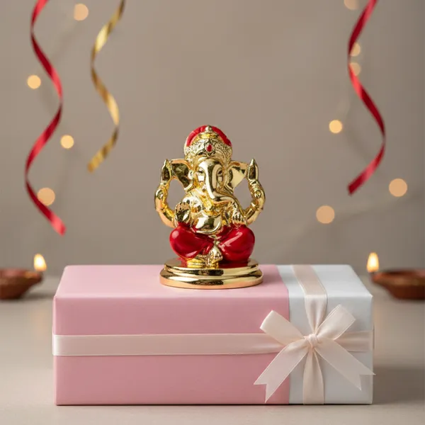Golden_Ganesha_Idol_with_Red_Dhoti_|_Mini_Lord_Ganesh_Murti_for_Home_&_Office_D�cor_|_Vastu_Ganesha_Statue_for_Car_Dashboard_|_Pooja_Decor_&_Festive_Gift_Item