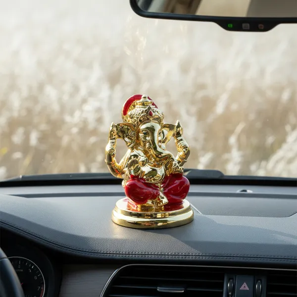 Golden_Ganesha_Idol_with_Red_Dhoti_|_Mini_Lord_Ganesh_Murti_for_Home_&_Office_D�cor_|_Vastu_Ganesha_Statue_for_Car_Dashboard_|_Pooja_Decor_&_Festive_Gift_Item