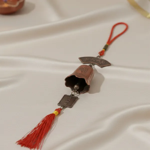 Feng_Shui_Tibetan_Hanging_Bell_for_Home_&_Office_|_Decorative_Wall_Hanging_Bell_with_Red_Tassel_|_Vastu_&_Spiritual_Home_D�cor_|_Compact_Metal_Bell