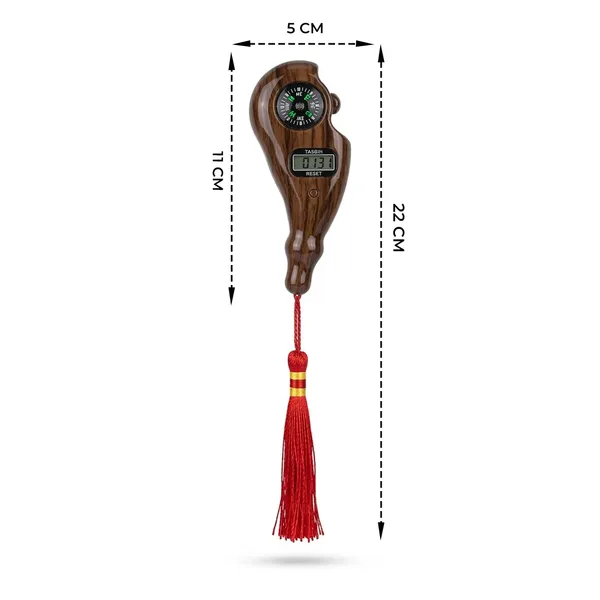 Shoppersduniya_Digital_Finger_Counter_for_Pooja_Meditation_Prayer_�_Portable_Japa_Mala_Counting_Device_|_Integrated_Compass_&_Red_Tassel_|_Handheld_Prayer_&_Meditation_Tracker_-_Rosewood_Grain_Style