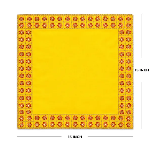 Puja_Aasan_16_x_16_Inch_for_God_Idol_&_Pooja_Chowki_|_Royal_Yellow_Satin_Fabric_with_Moti_Sequin_Embroidery_|_Decorative_Pooja_Asan_for_Ganesh,_Lakshmi_&_Daily_Puja_Rituals