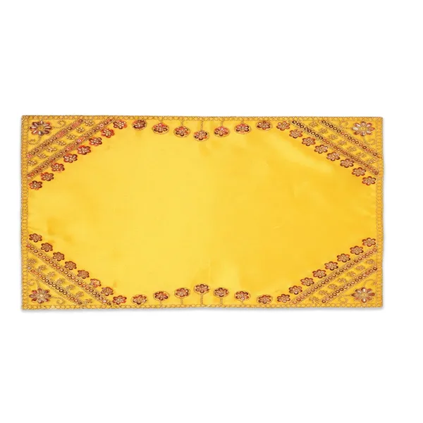 Puja_Aasan_14_x_8_Inch_for_God_Idol_&_Pooja_Chowki_|_Royal_Yellow_Premium_Satin_Fabric_with_Moti_Sequin_Embroidery_|_Decorative_Pooja_Asan_for_Ganesh,_Lakshmi_&_Daily_Puja