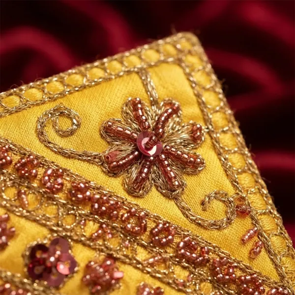 Puja_Aasan_14_x_8_Inch_for_God_Idol_&_Pooja_Chowki_|_Royal_Yellow_Premium_Satin_Fabric_with_Moti_Sequin_Embroidery_|_Decorative_Pooja_Asan_for_Ganesh,_Lakshmi_&_Daily_Puja