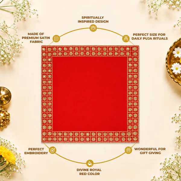 Puja_Aasan_16_x_16_Inch_for_God_Idol_&_Pooja_Chowki_|_Royal_Red_Premium_Satin_Fabric_with_Moti_Sequin_Embroidery_|_Decorative_Pooja_Asan_for_Ganesh,_Lakshmi_&_Daily_Puja