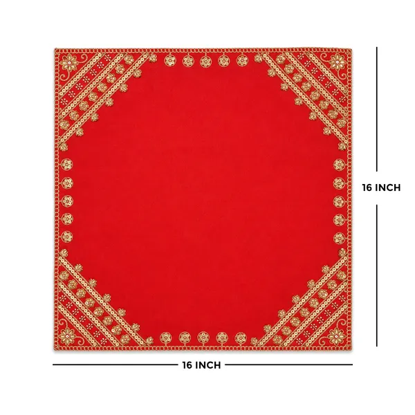 Puja_Aasan_16_x_16_Inch_for_God_Idol_&_Pooja_Chowki_|_Royal_Red_Premium_Satin_Fabric_with_Moti_Sequin_Embroidery_|_Decorative_Pooja_Asan_for_Ganesh,_Lakshmi_&_Daily_Puja